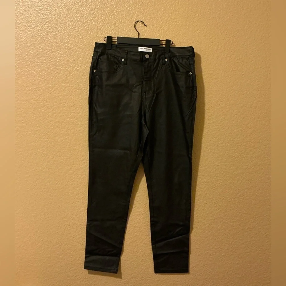 Marc New York Black Coated Jeans